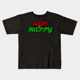 ANGRY/HAPPY Kids T-Shirt